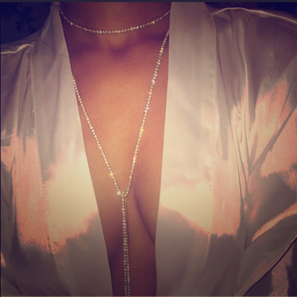 Women crystal necklace - Picture 1 of 7